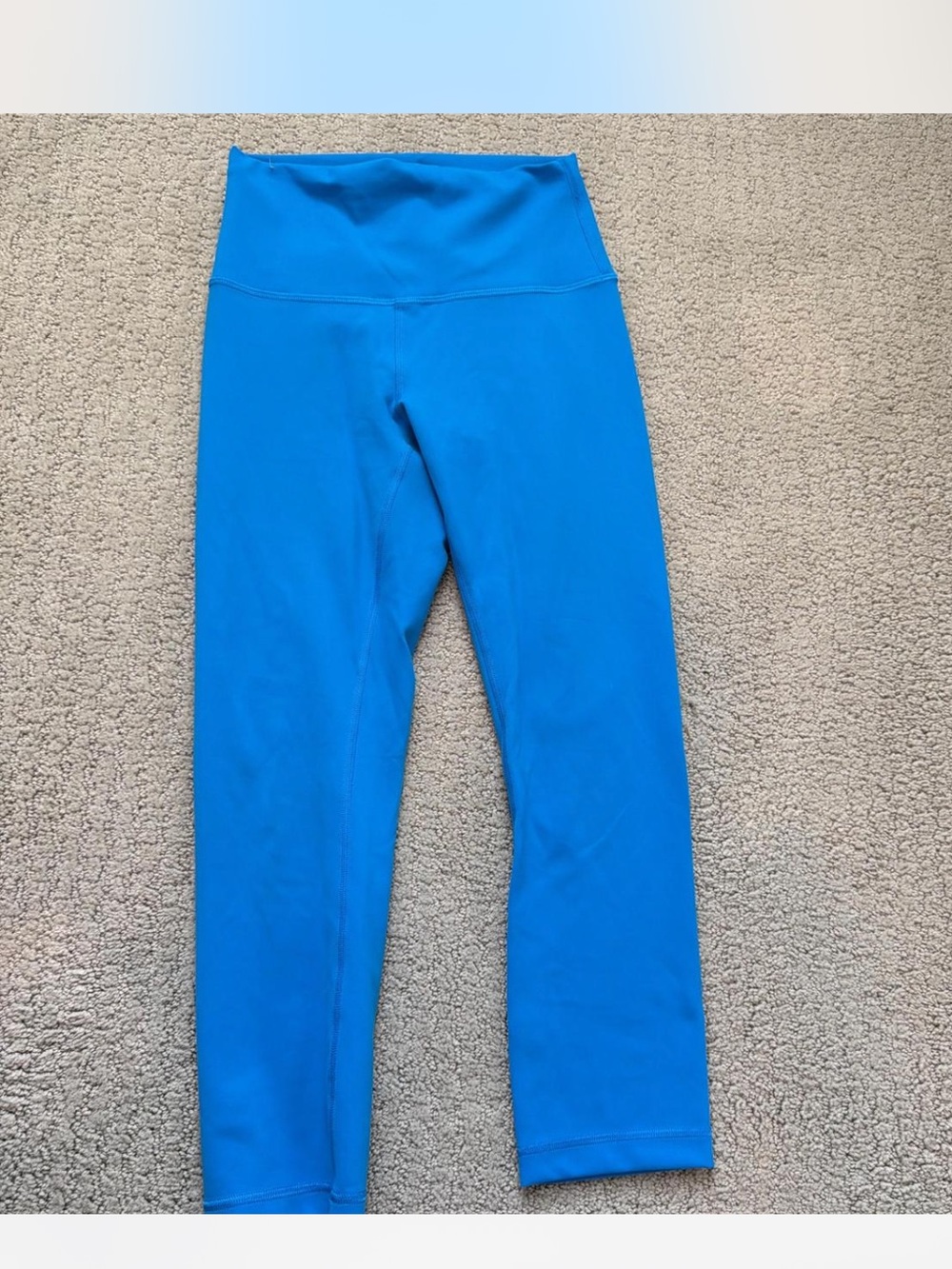 lululemon athletica Bright Blue High-Waist Leggings